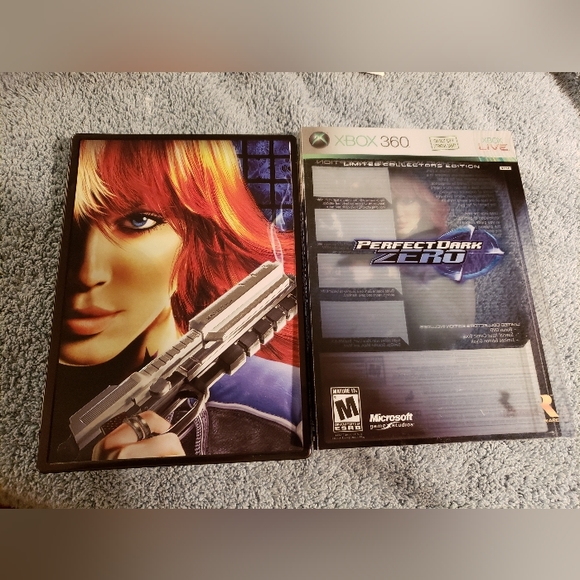 LIMITED COLLECTORS EDITION "PERFECT DARK ZERO FOR XBOX  360 - Picture 16 of 17